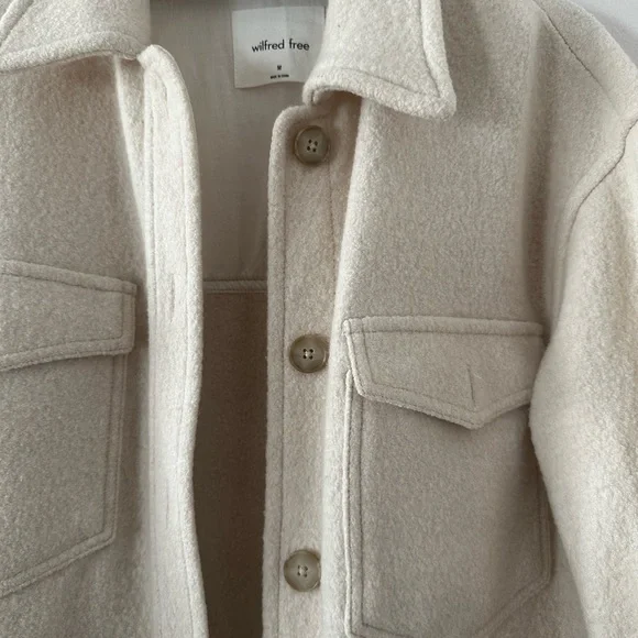 Aritzia Wilfred Free Overcoat - Picture 3 of 5